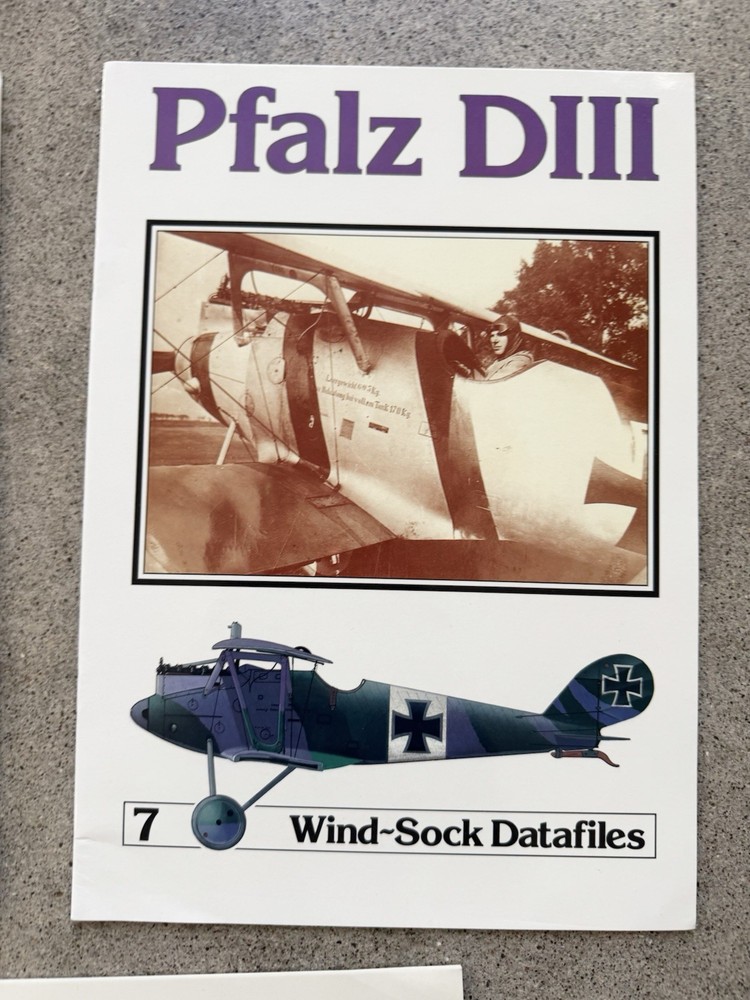 Windsock Datafiles Early WWI Aircraft Issues #5-8 & #37 technical drawings