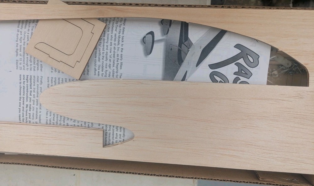 Sig Rascal C Airplane Kit In Box