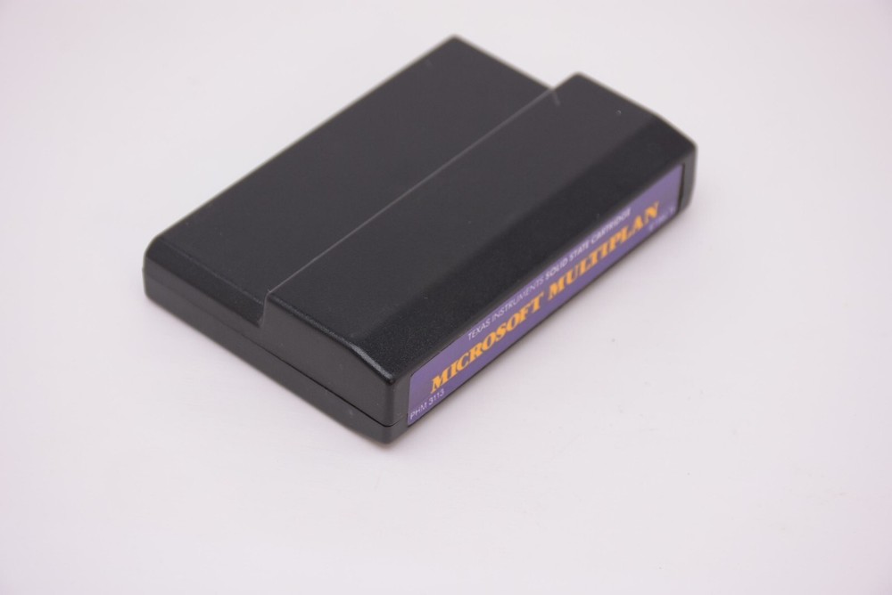 Texas Instruments TI99/4A PHM3113 Command Module Microsoft Multiplan Working