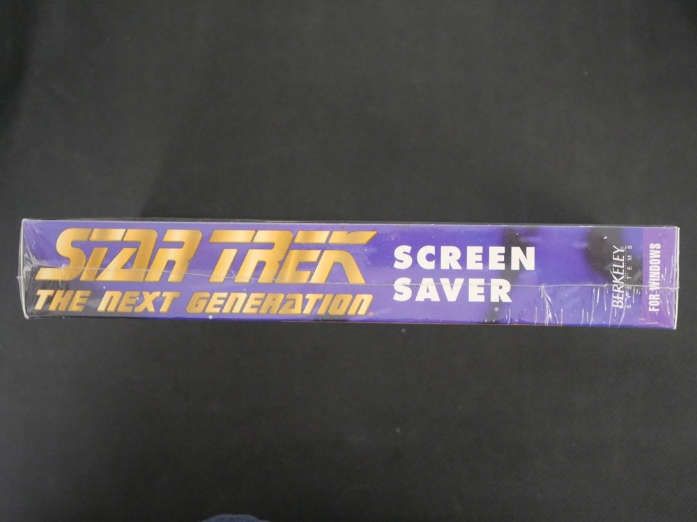STAR TREK THE NEXT GENERATION SCREEN SAVER FOR WINDOWS BERKELEY SYSTEMS (1994)