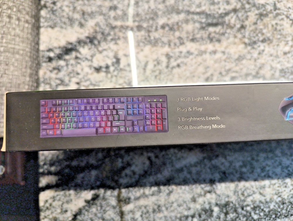 Gamer Pro Keyboard + Mouse + Light Strip