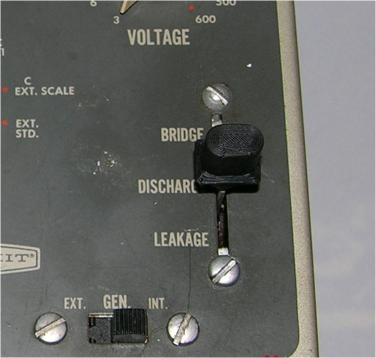 Heathkit IT-11 / IT-28 Lever Switch-Cap 462-97