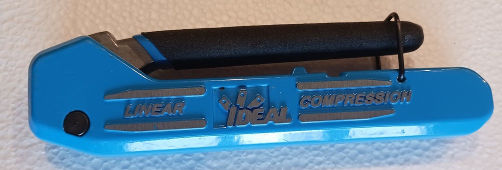 Ideal Linear Compression Tool with bonus Coax compression tool