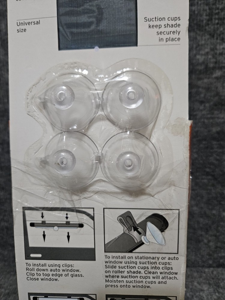 Eddie Bauer First Adventure 2 Pack Black Roller Shade