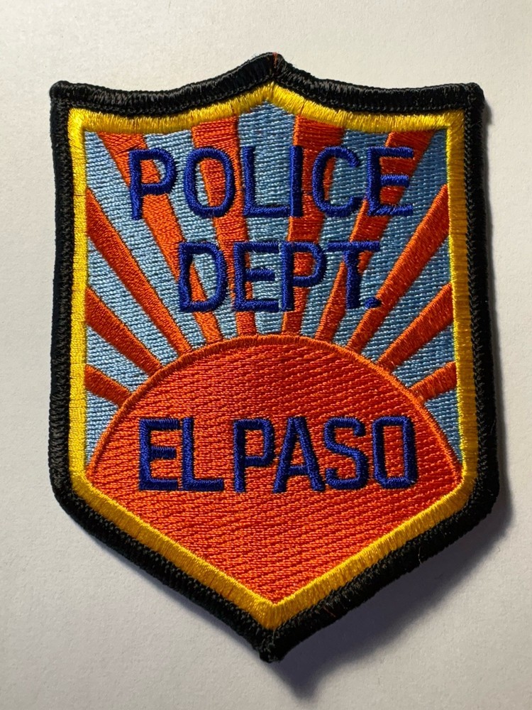 El Paso Texas Police Patch