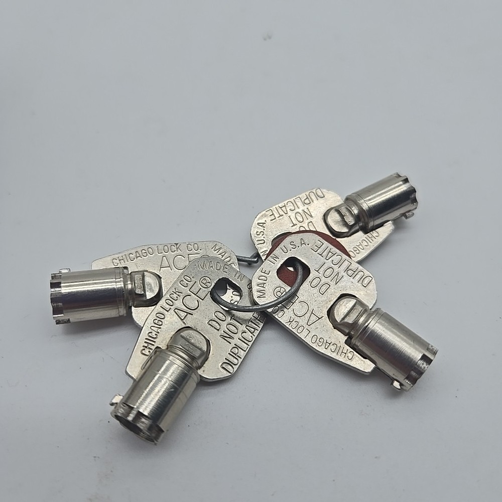 Key Switch Lock On/Off Exit Door Release SPST for Access Control with 4 Keys