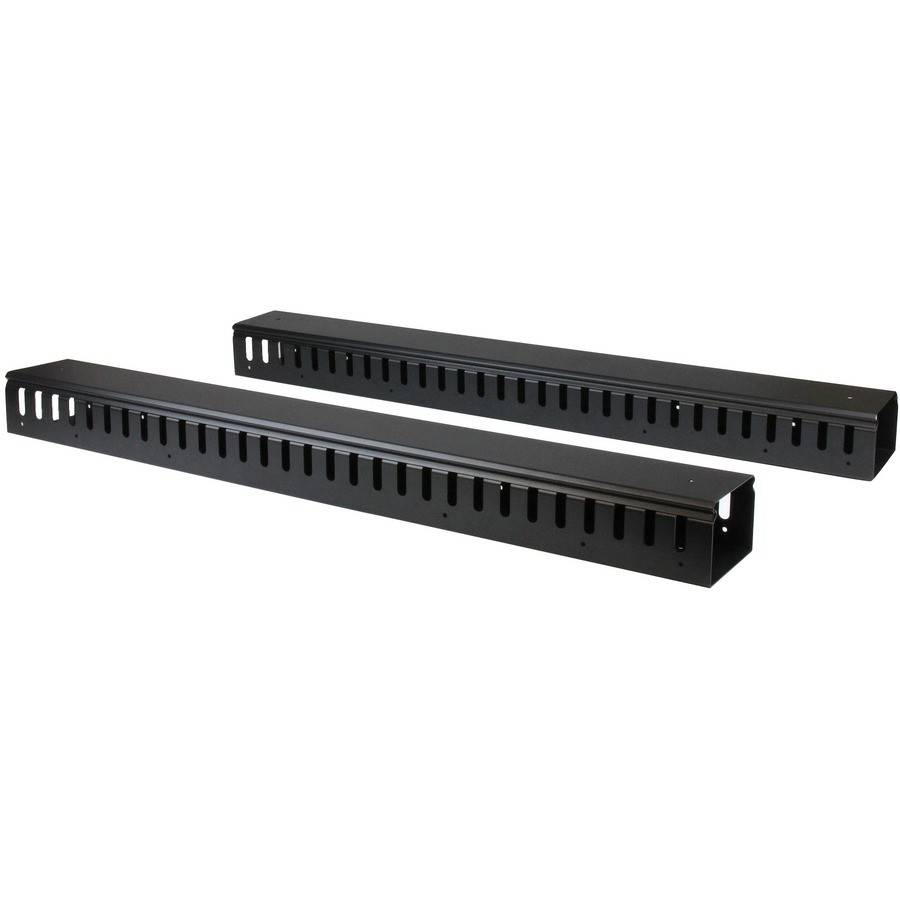 StarTech 0U 6ft Vertical Cable Organizer with Finger Ducts