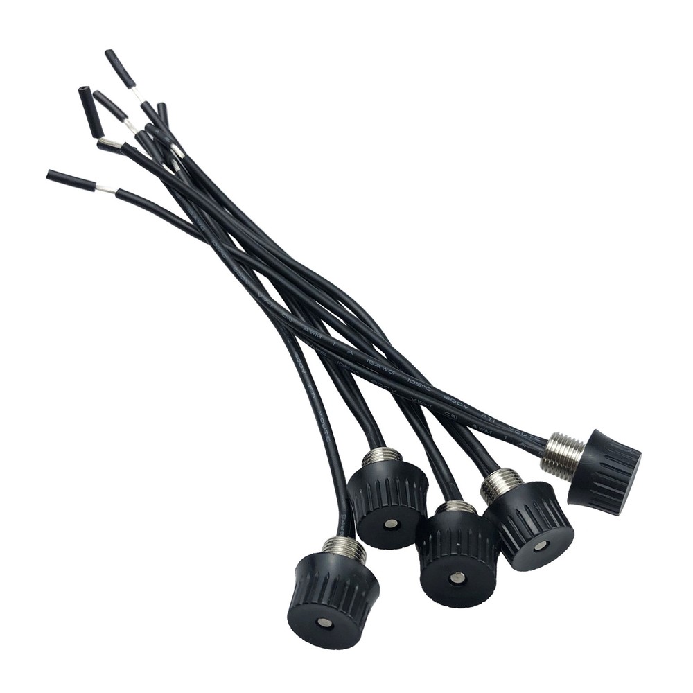 5Pcs Rotary Style On/Off Canopy Light Switch Lamp Switch For Table Floor Lamp