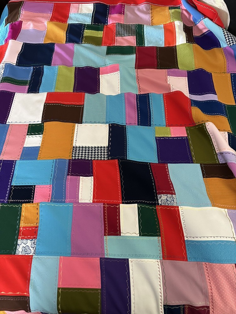 Hand Stitched Quilted 96 x 78