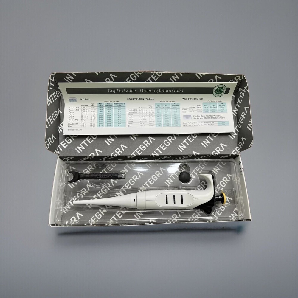 Integra EVOLVE Pipette 3015, 1-Channel, 10 - 100uL