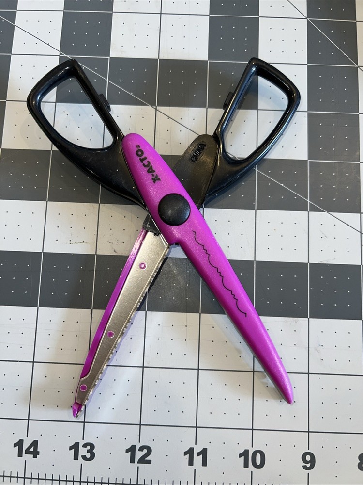 Scrapbooking Scissors X-Acto 4 Different Styles