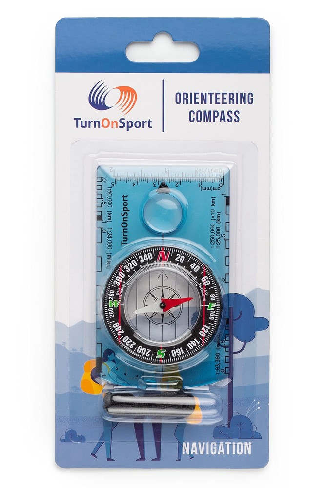 Orienteering Compass - Hiking Backpacking Compass - Advanced Scout Compass Ca...