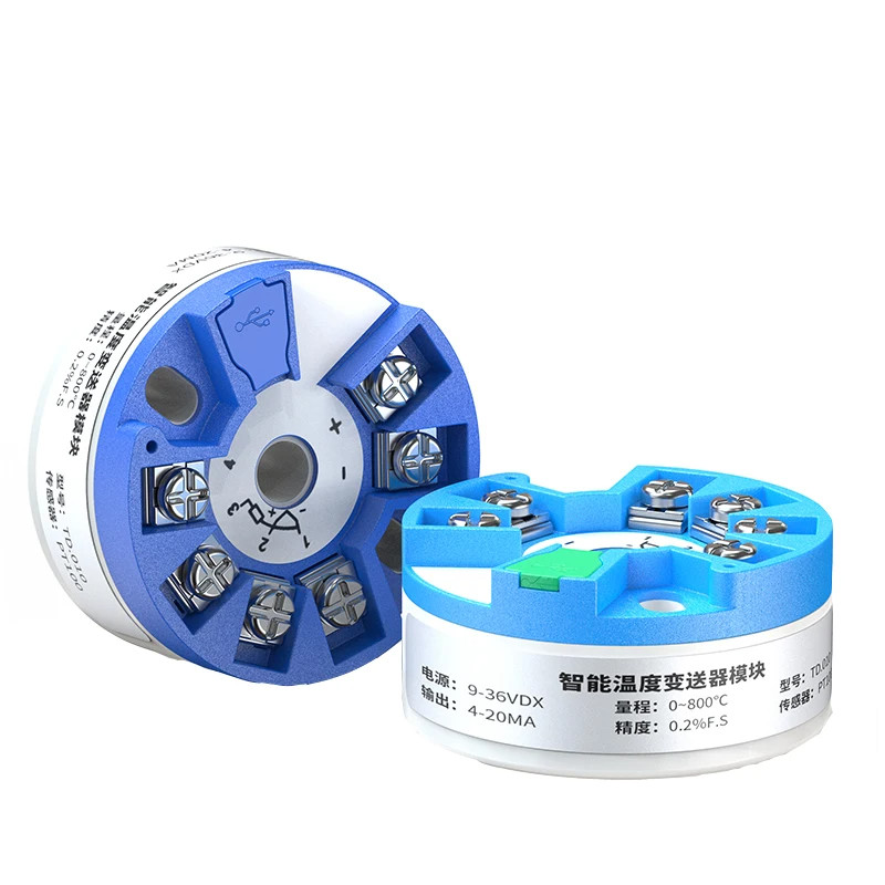 Thermocouple Temperature Transmitter Programmable Output Head-mounted Converter