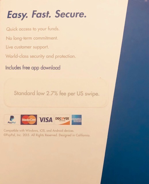 TWO -PayPal Mobile Credit Card Reader Swiper For Android Windows iOS