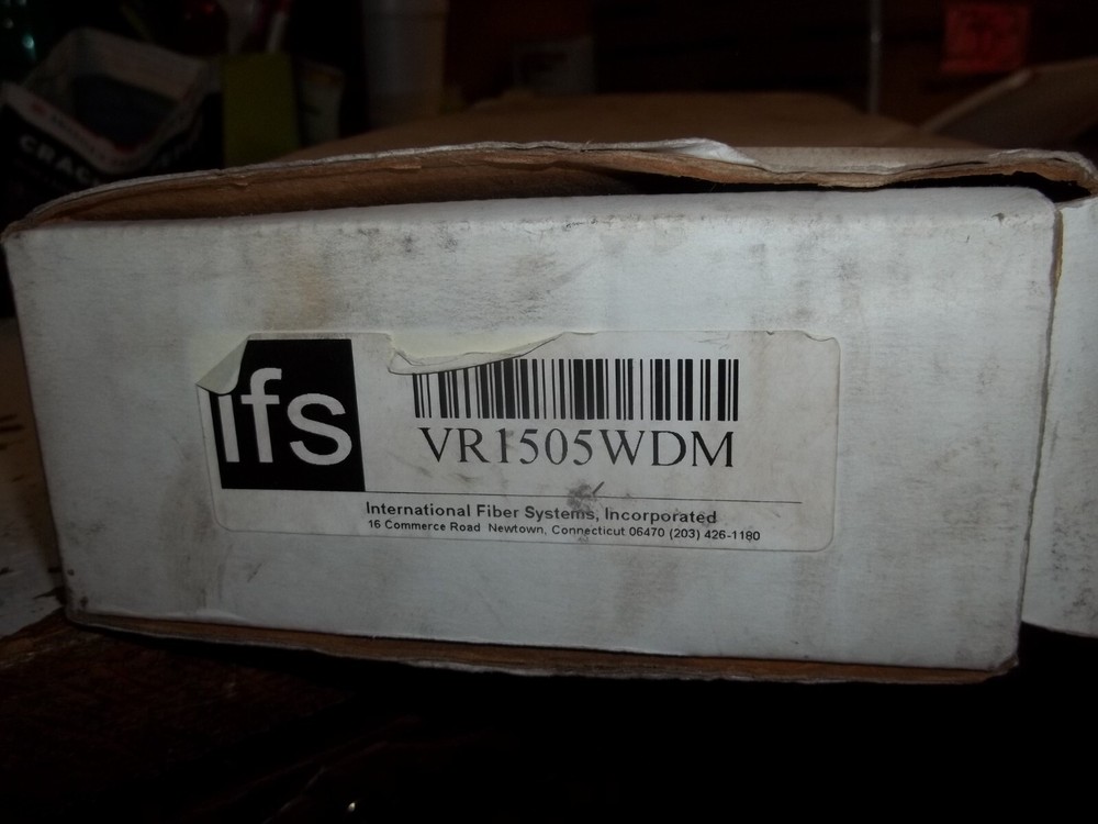 IFS VR1505WDM VIDEO RECEIVER + DATA TRANSMITTER (888)