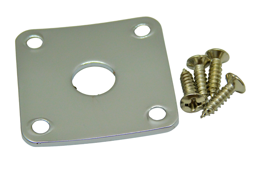 Chrome Square Curved Jack Plate for Gibson®
