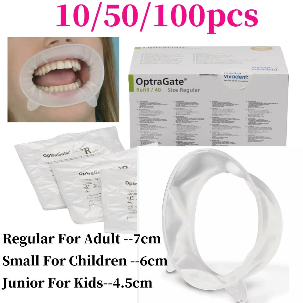 Ivoclar Vivadent Optragate Dental 3D Soft Lip Cheek Retractor Mouth Opener