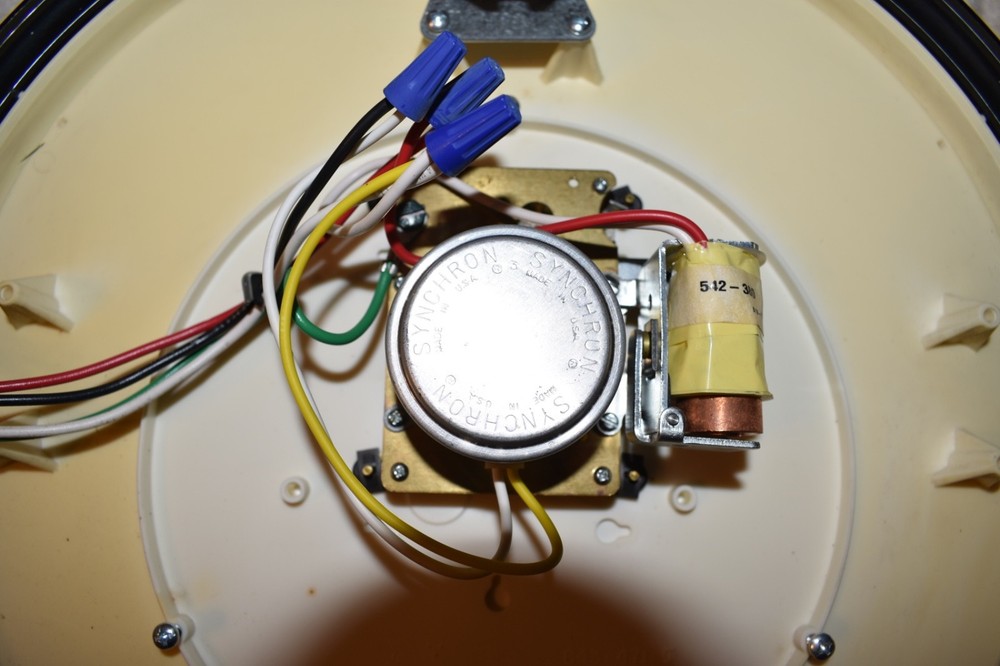 Simplex 12” Wall Clock with Plastic Lens Model 6310 9239