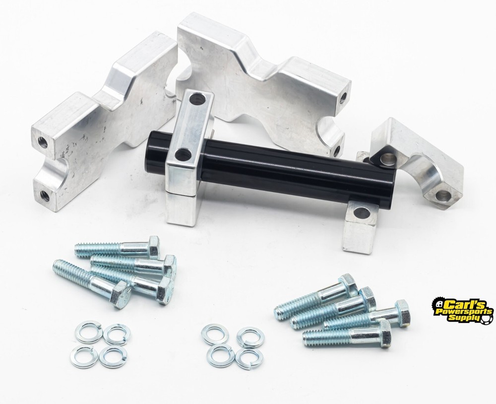 Universal handlebar riser 4'' height for snowmobiles