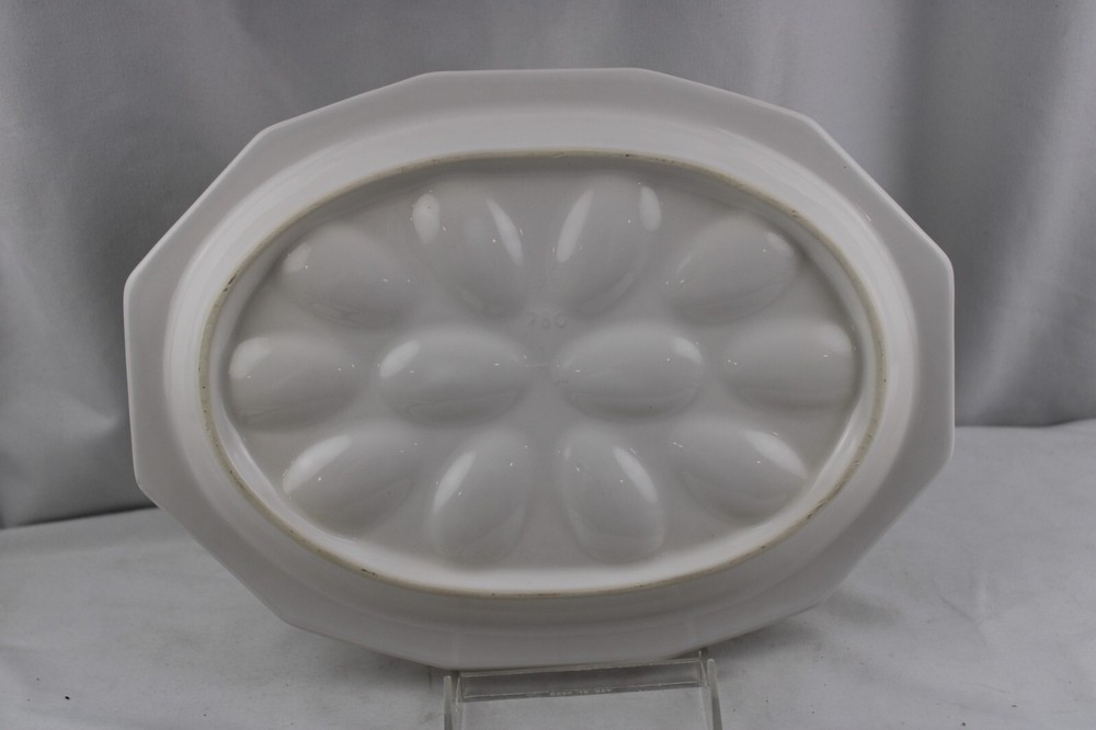 Pfaltzgraff Heritage White Deviled Egg Tray