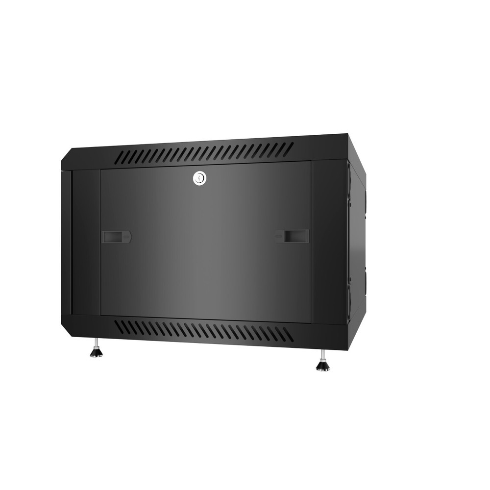 6U Wall Mount Server Rack Locking Network Cabinet Box Data Enclosure VENTED Door