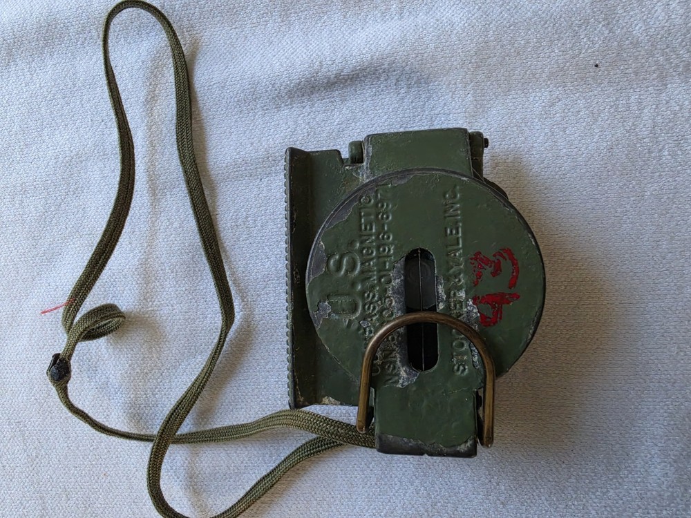 ​Authentic USGI Stocker & Yale (SandY) 183 Lensatic Compass – Confirmed Tritium