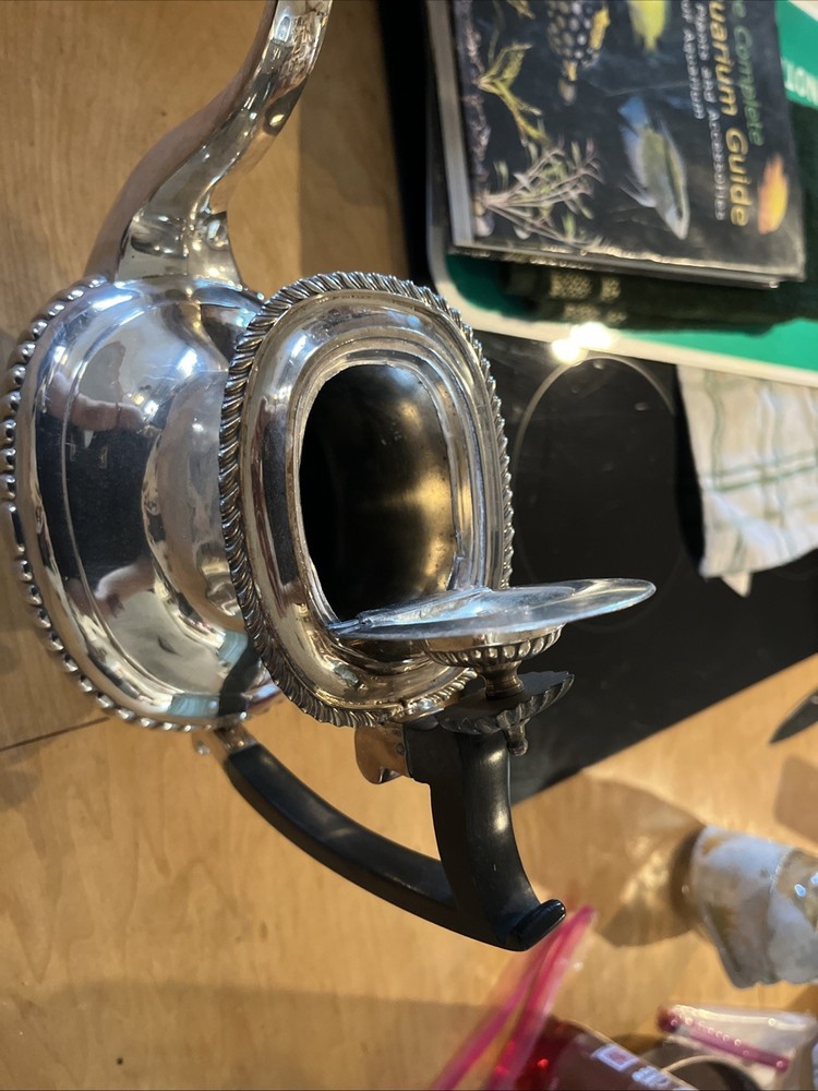 4 Pc 19th C. Sheffield Silver Plate Tea And Coffee Set