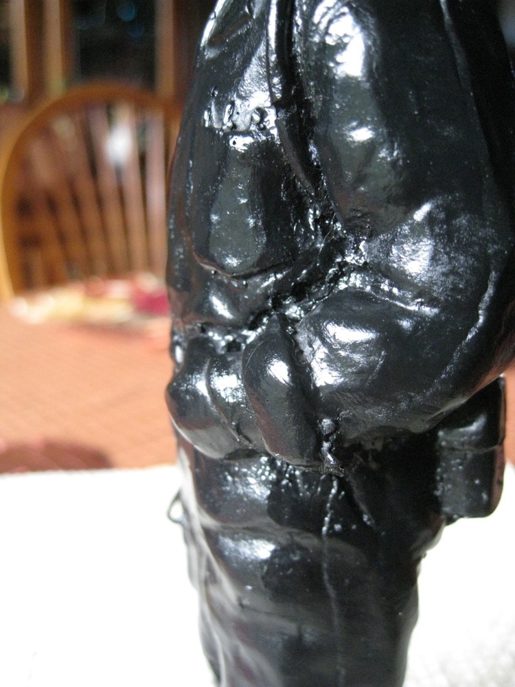 🇺🇸 😃 ⚒️ 🔥 vintage coal miner statue