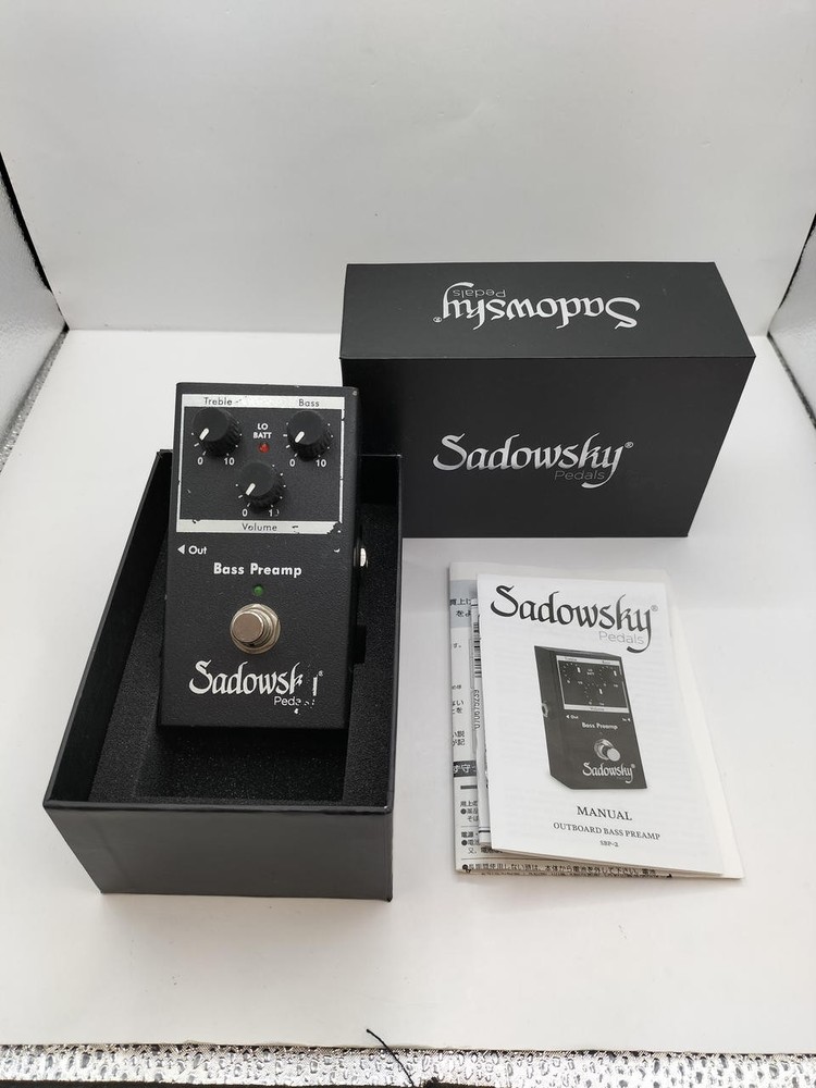 SADOWSKY SBP-2 bass prelifier
