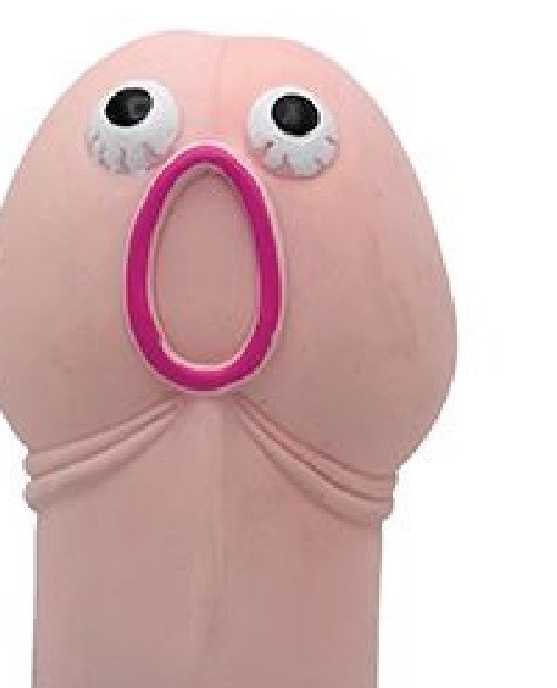 Screaming Willy with Blue Balls Squeaker