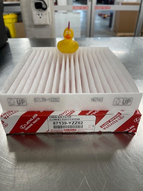 TOYOTA CABIN AIR FILTER Toyota Genuine OEM CABIN Air Filter 87139-YZZ82 NEW!