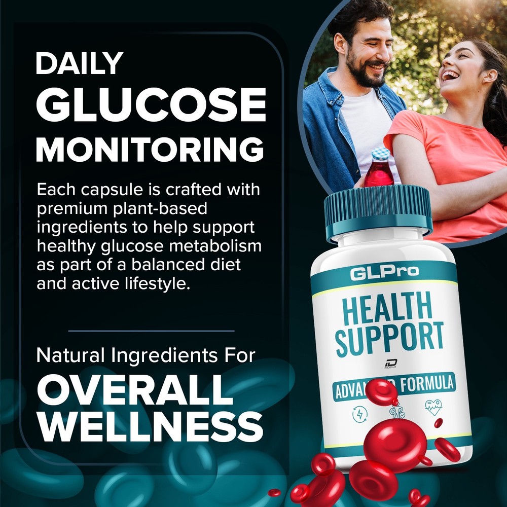 (3 Pack) GLPro Capsules – GL Pro Natural Blend Advanced Formula Glycogen Support