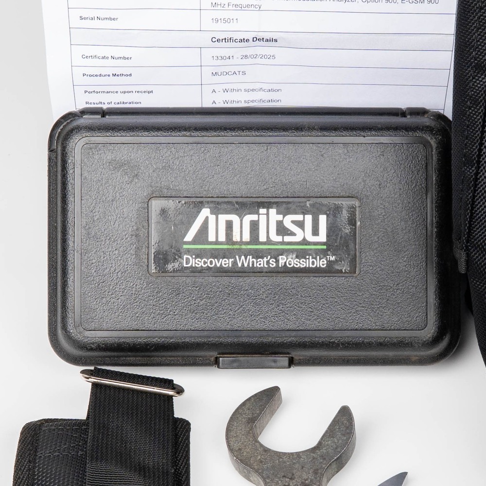 Anritsu MW82119B Passive Intermodulation Analyzer for E-GSM 900