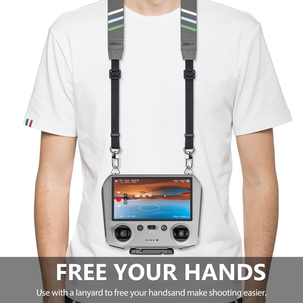 STARTRC RC2 Lanyard Neck Strap for Suit Various Remote Controllers, Grey