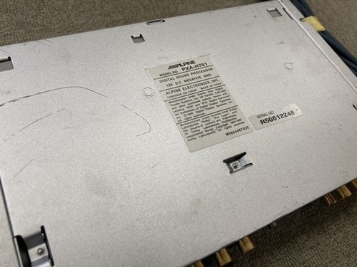 Alpine PXA-H701 Car Audio Multimedia Manager Processor DSP Japan