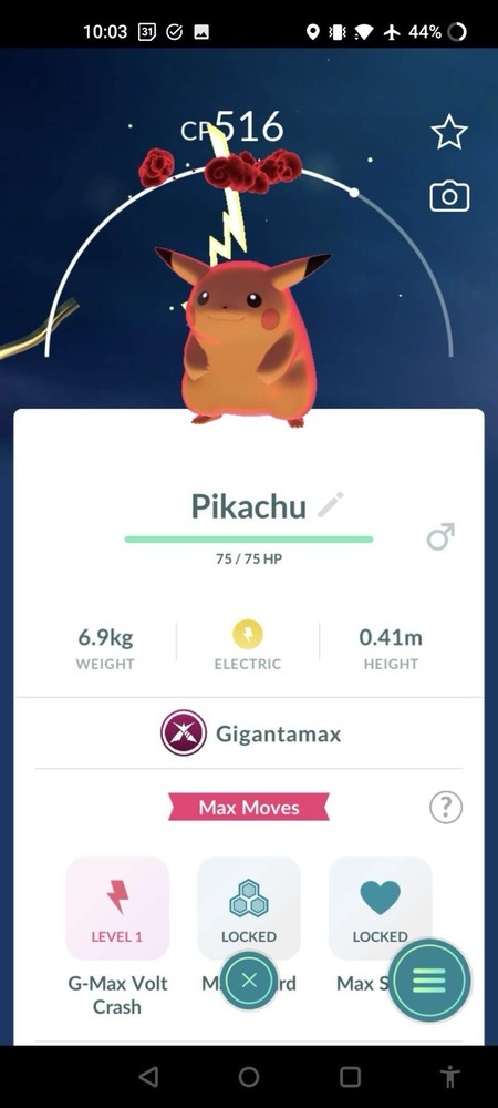 Gigantamax Pikachu - Pokemon Go Trading ✅