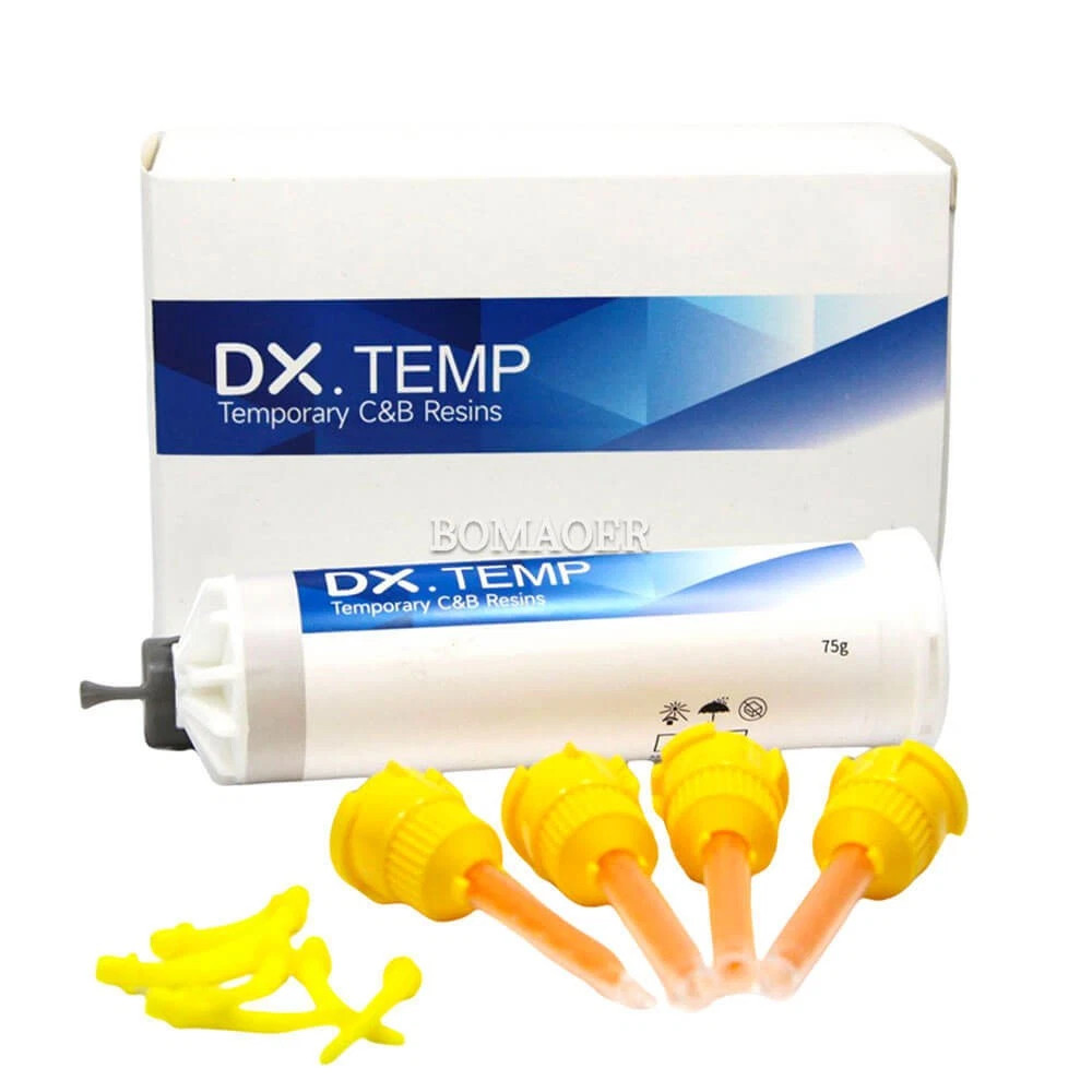 DX.TEMP 75g Temporary Crown Resin, Multi-Purpose Bridge Fabrication Material