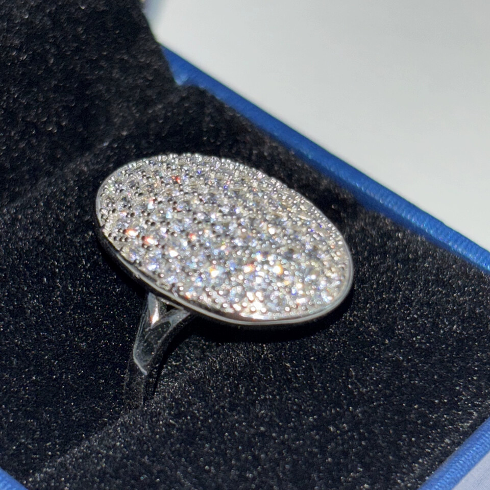 Twilight Bella Proposal Ring 925 Silver with Micro Set 5A Zircon Exquisite Ring