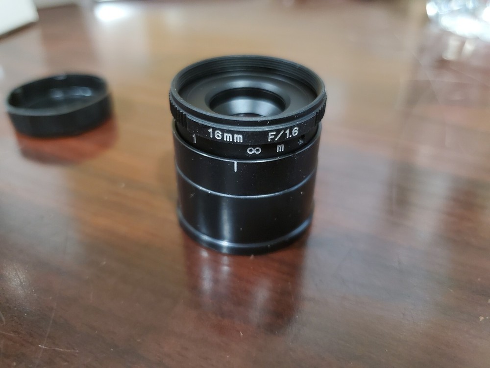 16MM F/1.6 CCTV CAMERA LENS
