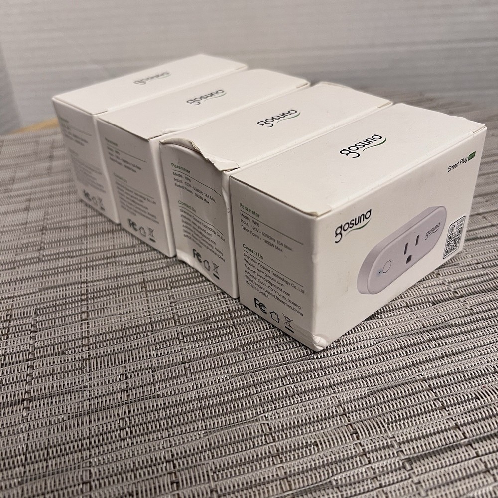 Gosund 4Pack Smart Plug Wifi Switch Socket Outlet Work W/ Alexa Google Assistant