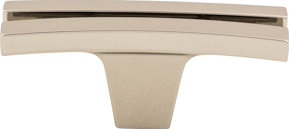 Top Knobs TK87PN Flared Knob 2 5/8" Polished Nickel