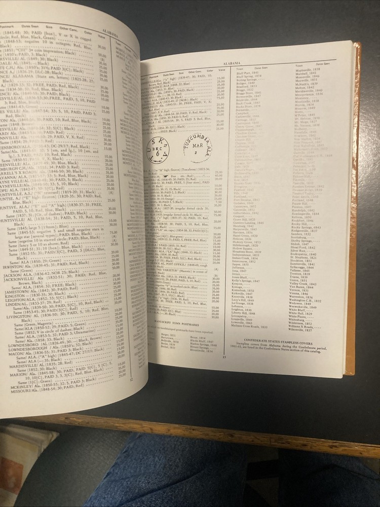 American Stampless Cover Catalog - Third Edition