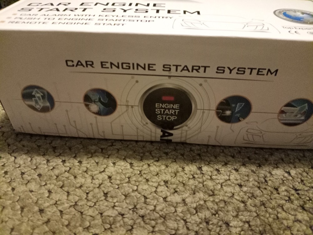 BANVIE for Car Security Car Engine Start System Keyless Entry Push Start