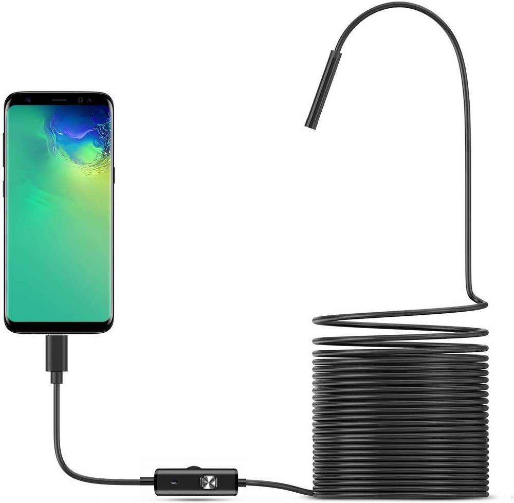 3in1 Borescope Endoscope 6LED Inspection Scope Camera For Android Cell Phone/PC