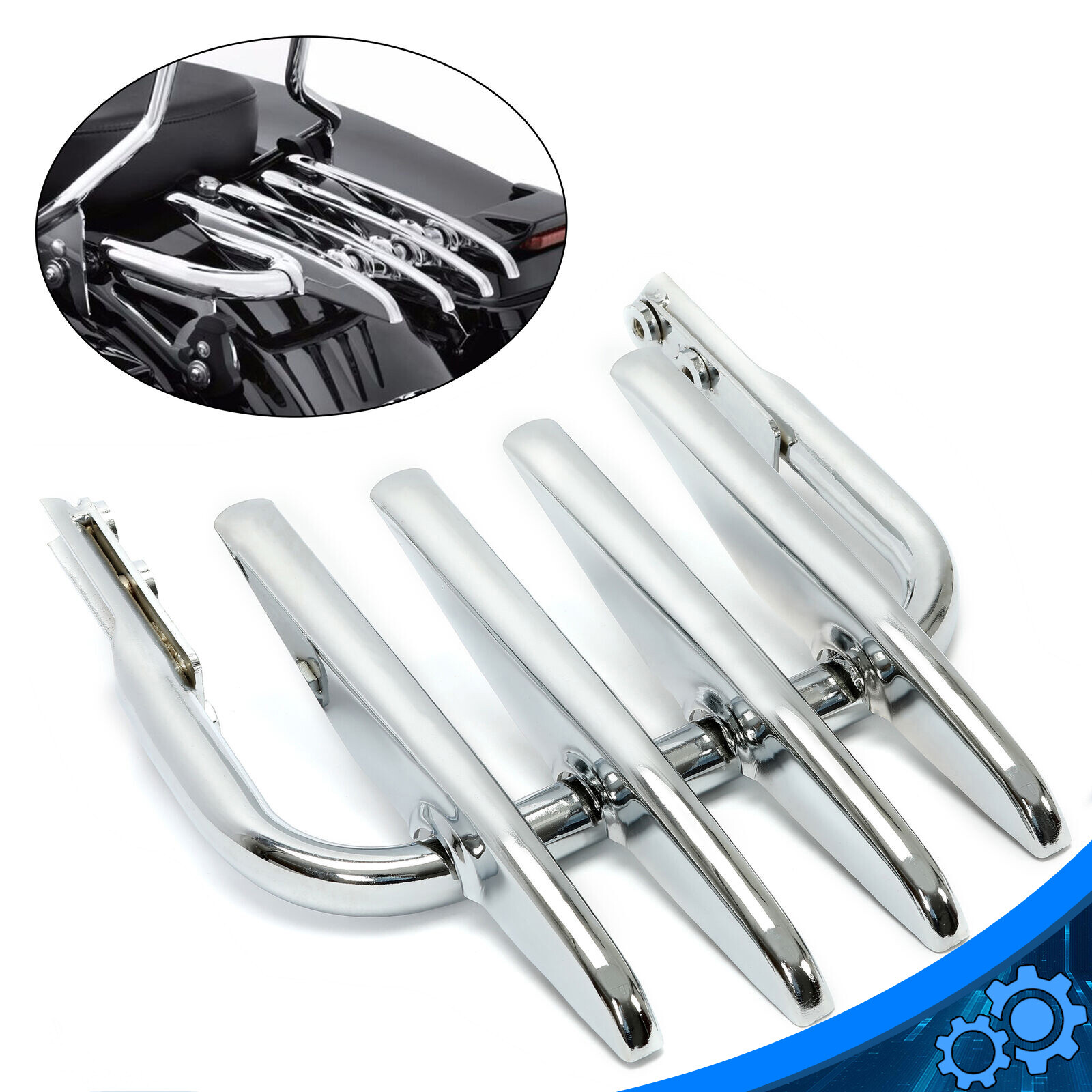 Stealth Luggage Rack For 99-08 Harley Davidson Road King Glide Street Glide FLHX