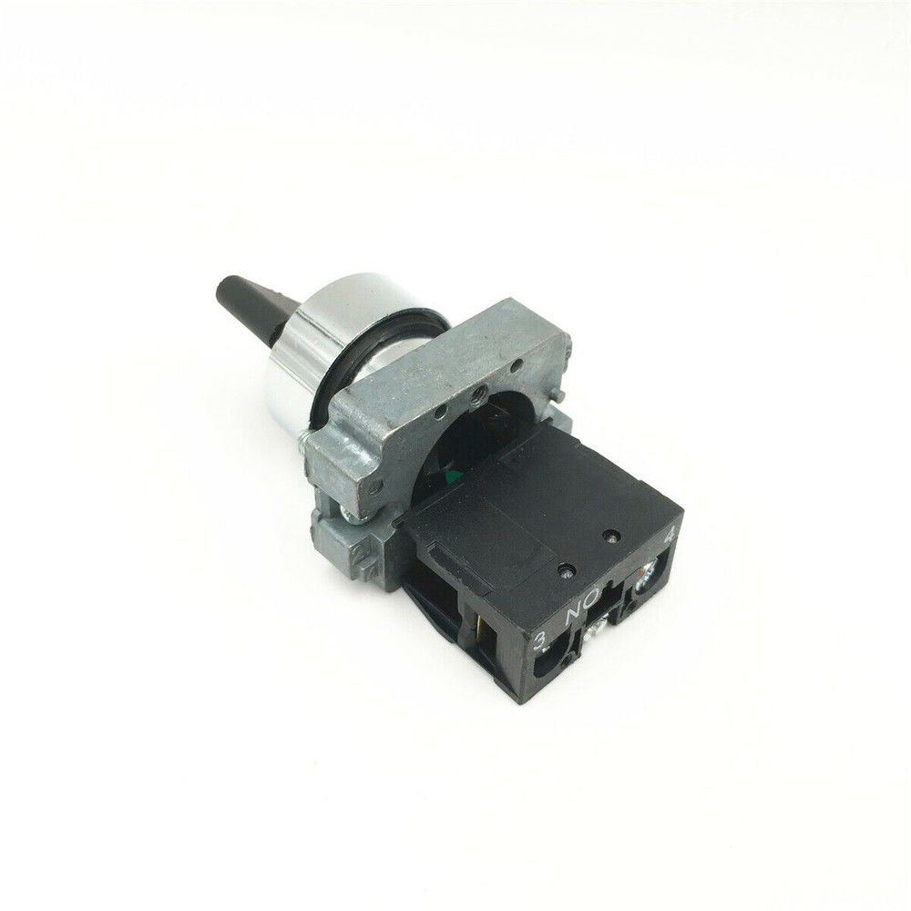 5pcs XB2 BD21 Selector Switch 2 Position 1 NO Latching Rotary Switch Maintained