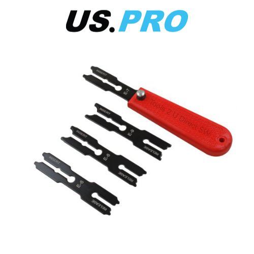 US PRO Tools 5pc E-clip Remover And Installer Tool Set 5039