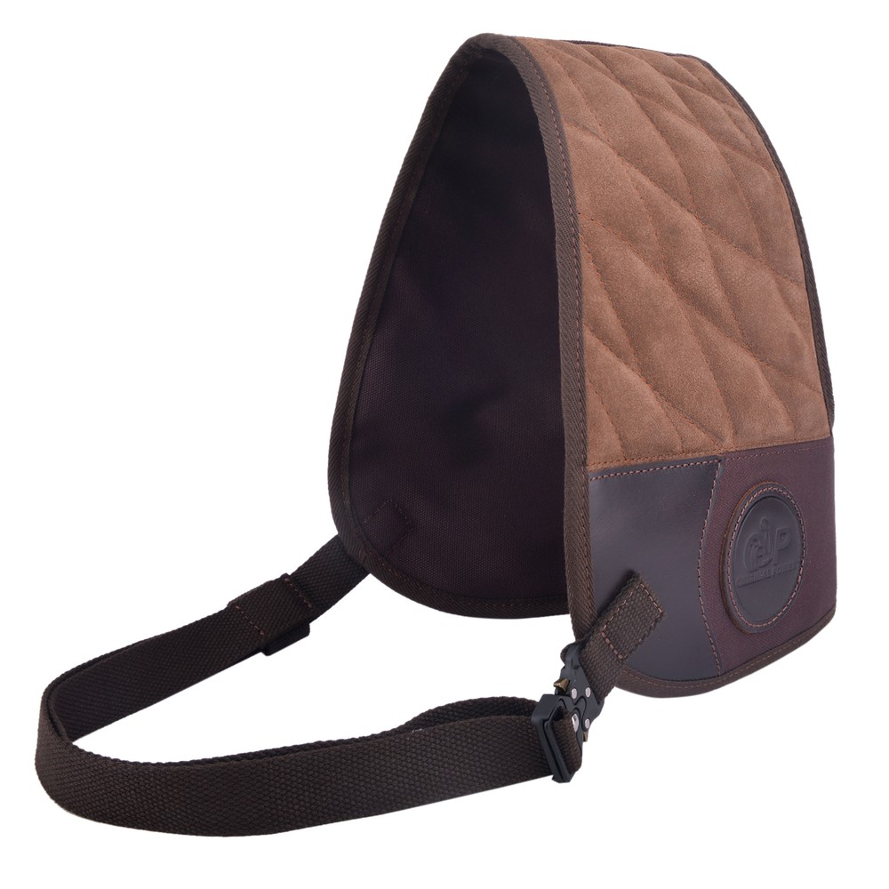 Lefty Leather Suede Shoulder Pad Protector Shooting Soft Recoil Pad Adjustable