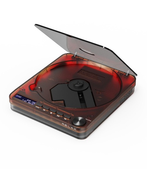 RELAX Pixel Tunes Retro CD Player Bluetooth Speaker Built-in Display 1983