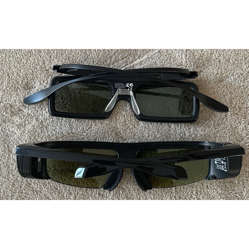 Samsung 3D Glasses, 2 Counts (Untested)